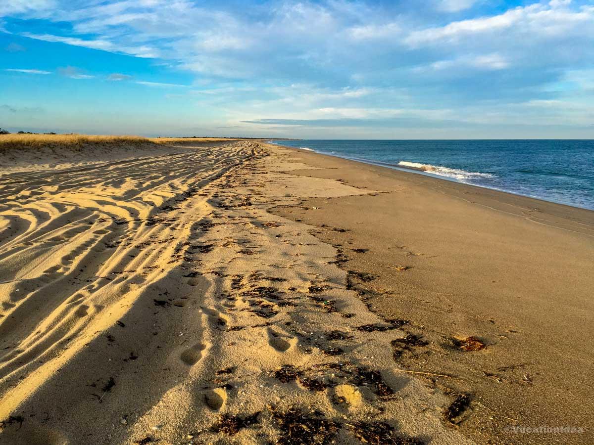 I took this photo of the beach on Chappaquiddick island