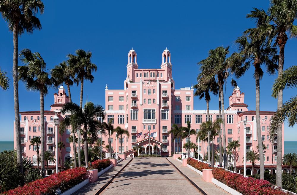 Step into Pink Palace Glamour at The Don CeSar Hotel