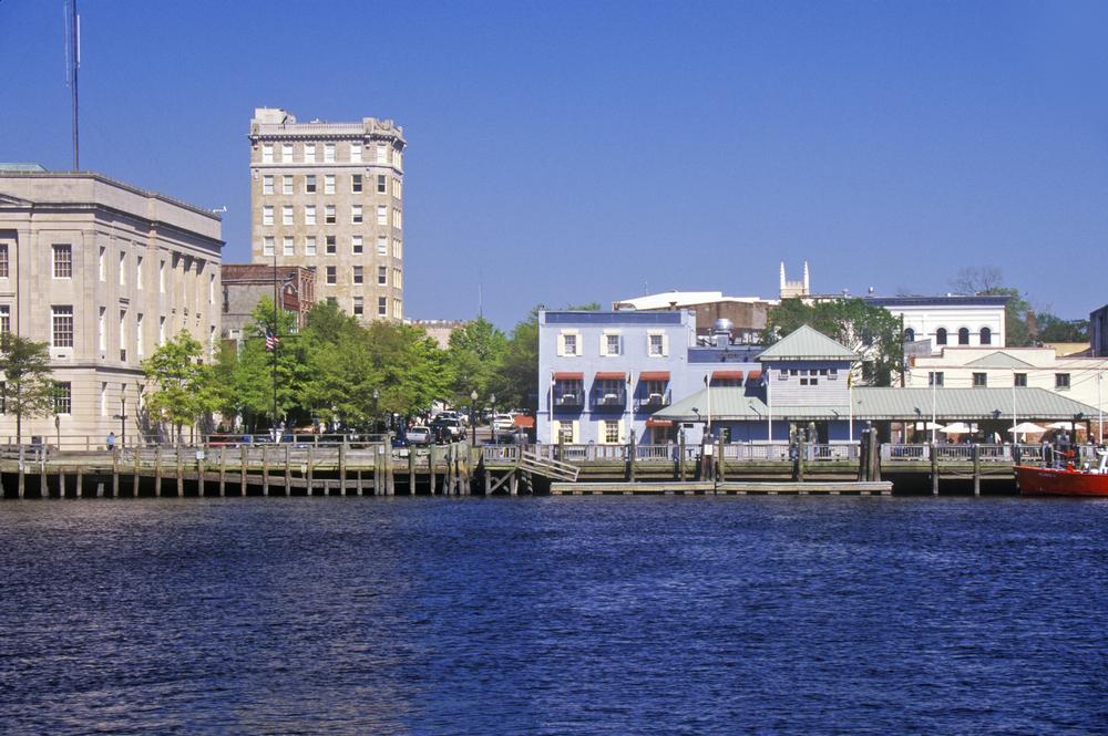 Stroll along the Riverwalk in Wilmington, NC