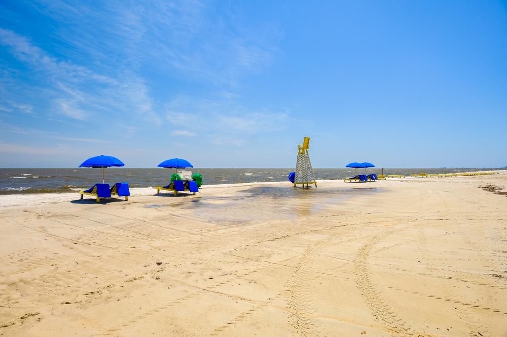 I took this photo early in the morning before the beach got crowded