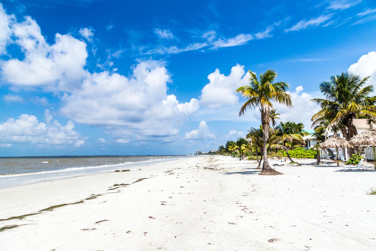 White sands in Fort Myers