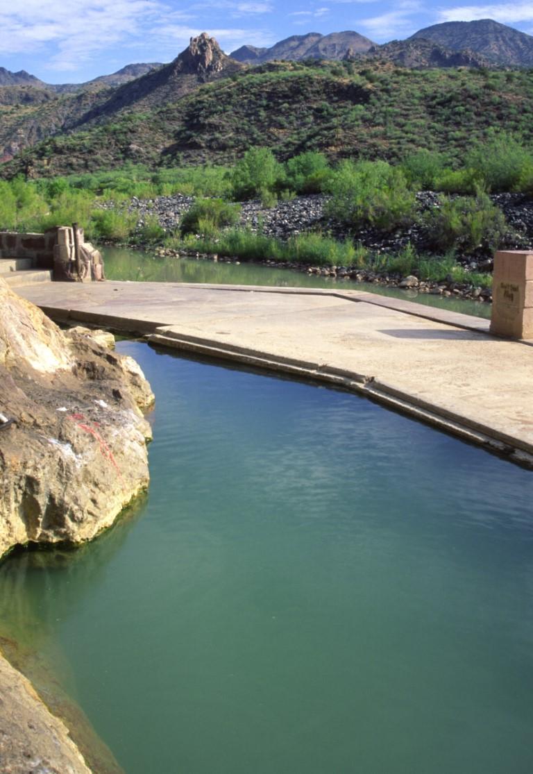 Verde River Hot Springs - 2.5 hours north of Phoenix