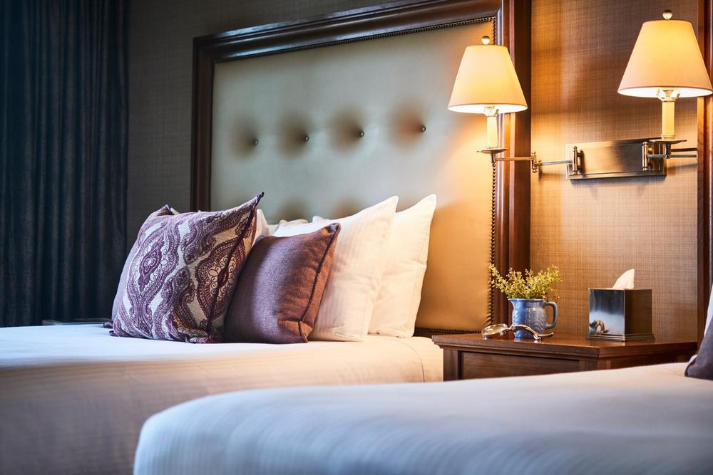 Stroll peaceful paths and enjoy scenic views on a couples spring retreat.