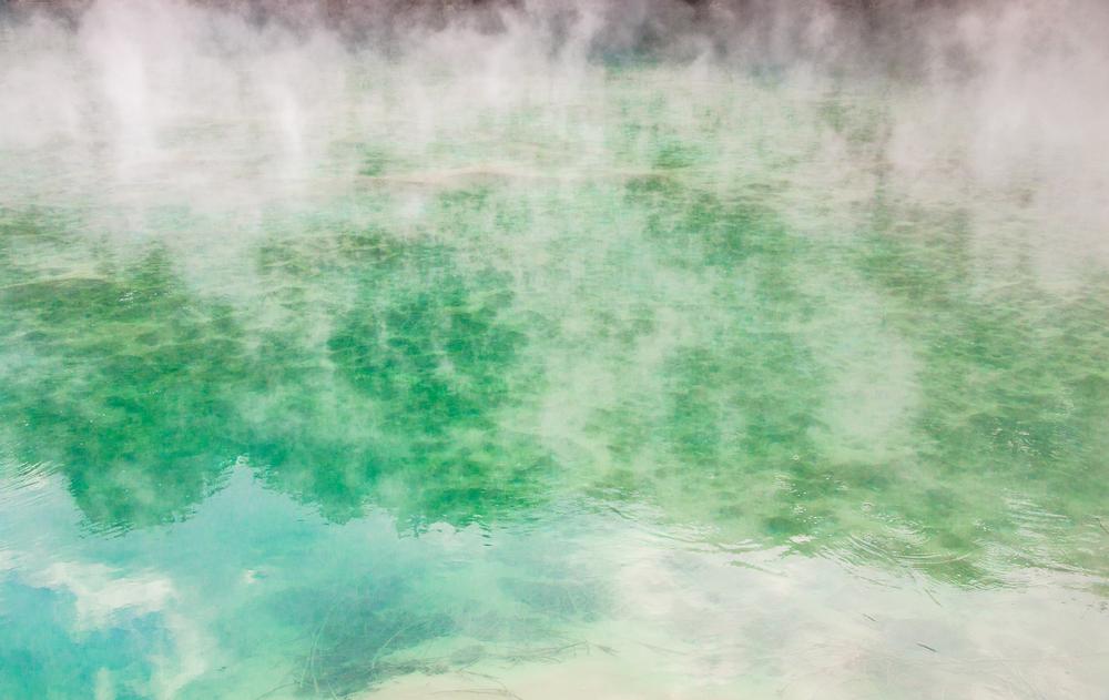 Enjoy a unique hot springs experience and admire stunning mountain views for a quick trip.