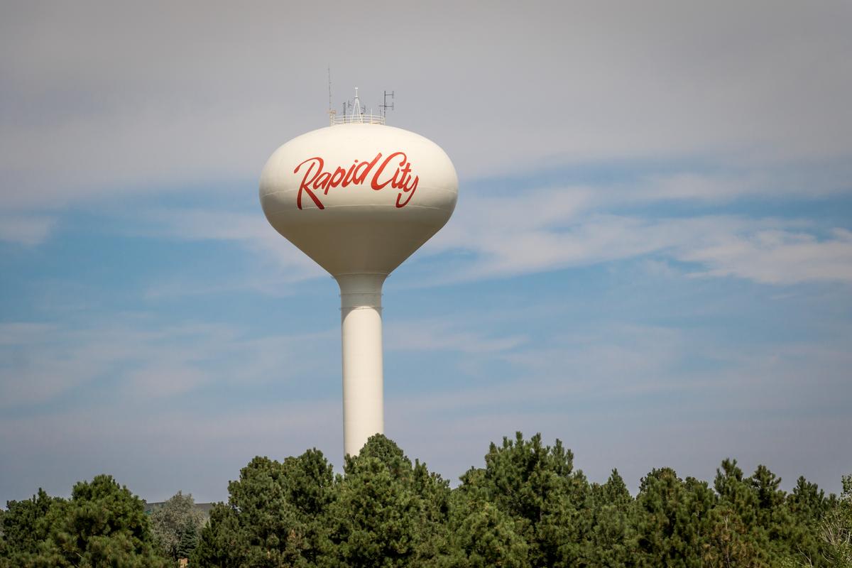 Water Tower in Rapid City