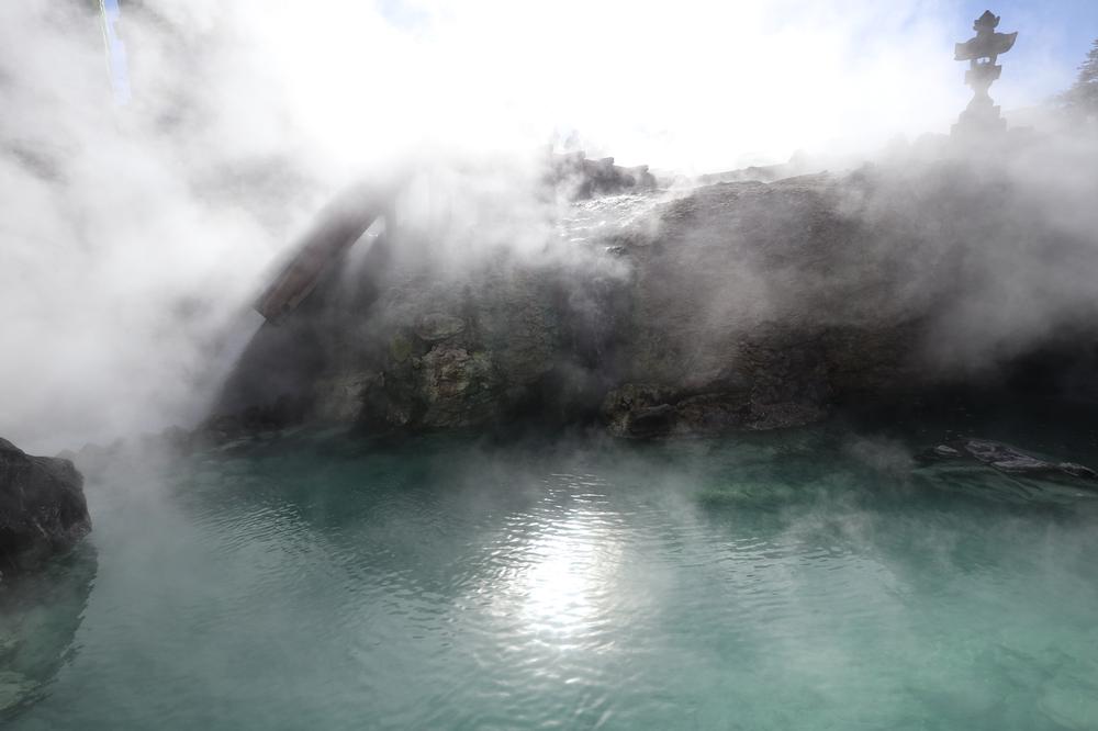 Unwind in natural hot springs and savor the serene surroundings on a relaxing weekend.
