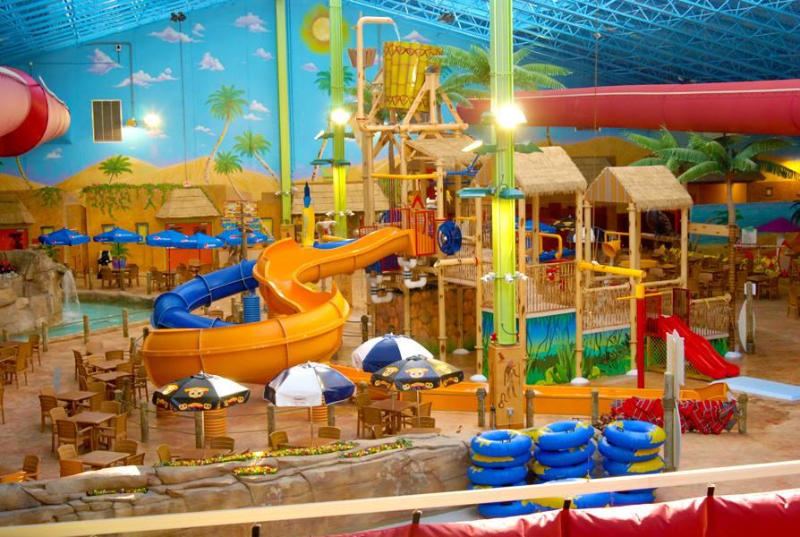 Slide into fun and splash indoors on an affordable kids-focused outing.
