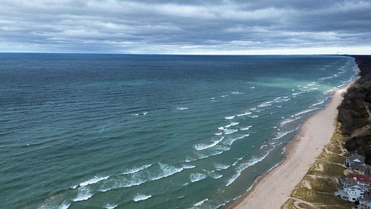 View of Lake Michigan