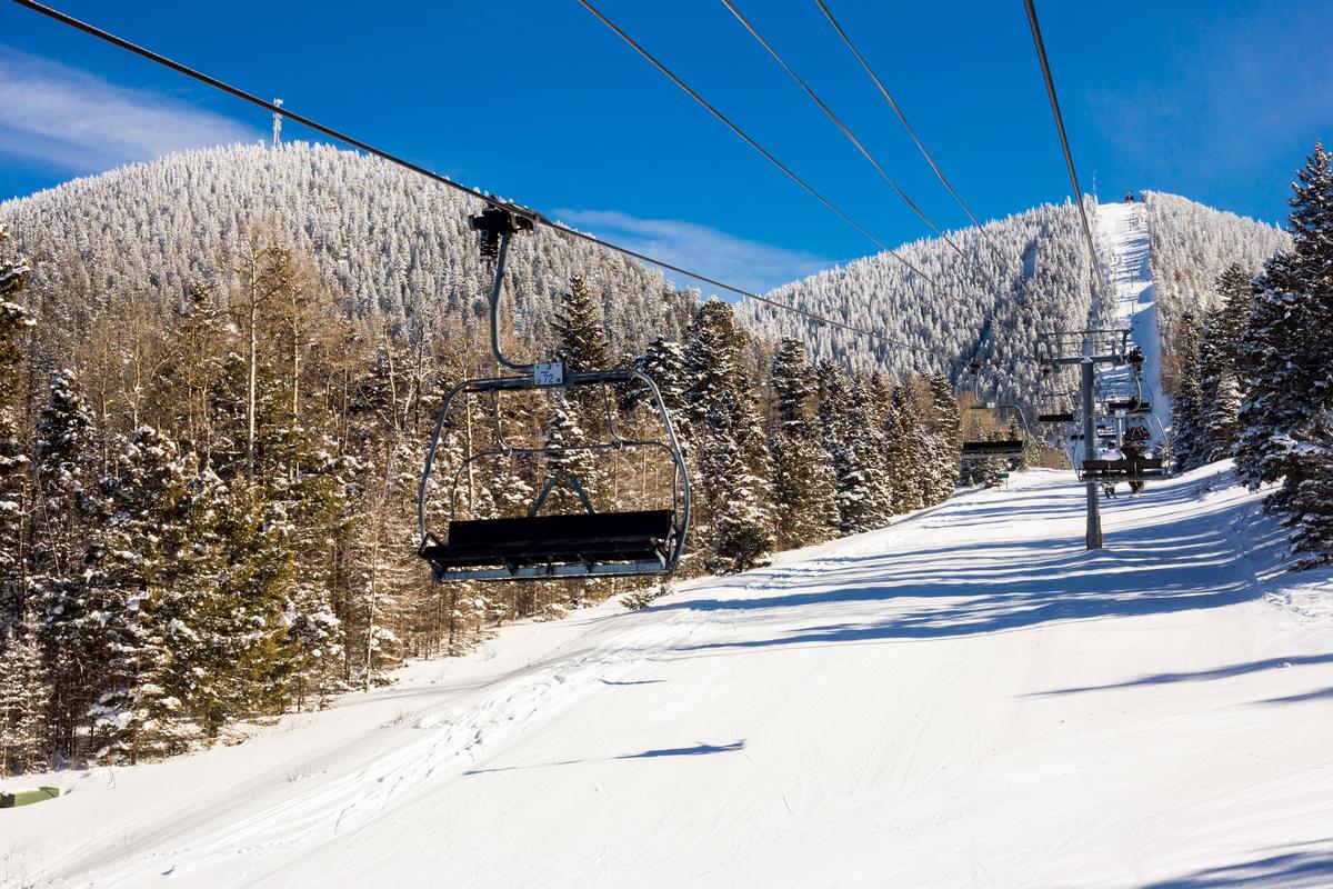 Angel Fire: Snowfall, Stillness & Just Enough Speed