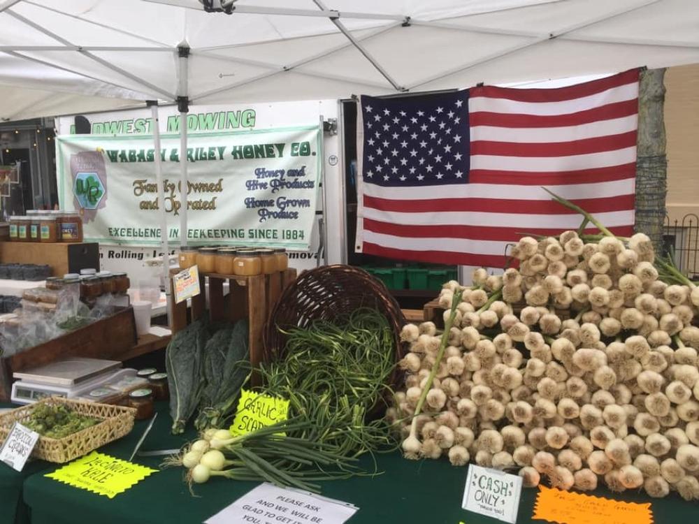 Pick up a snack at the West Lafayette Farmers Market