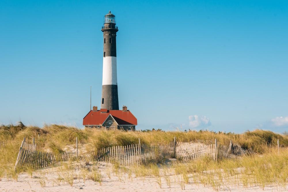 Fire Island, Long Island - 2  hours, depending on your ferry terminal