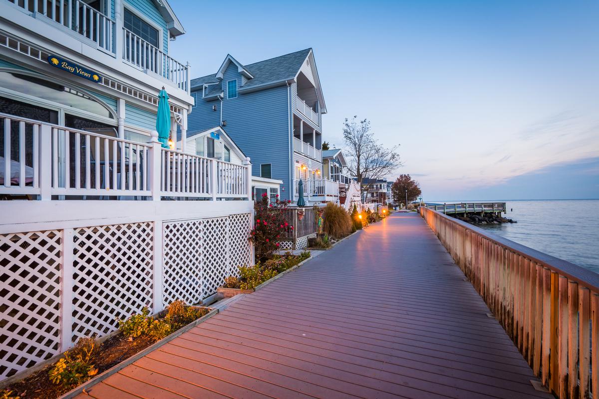 Boardwalk in North Beach