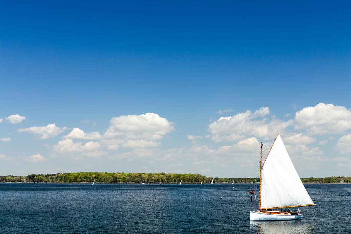 Sailboat in St. Michaels