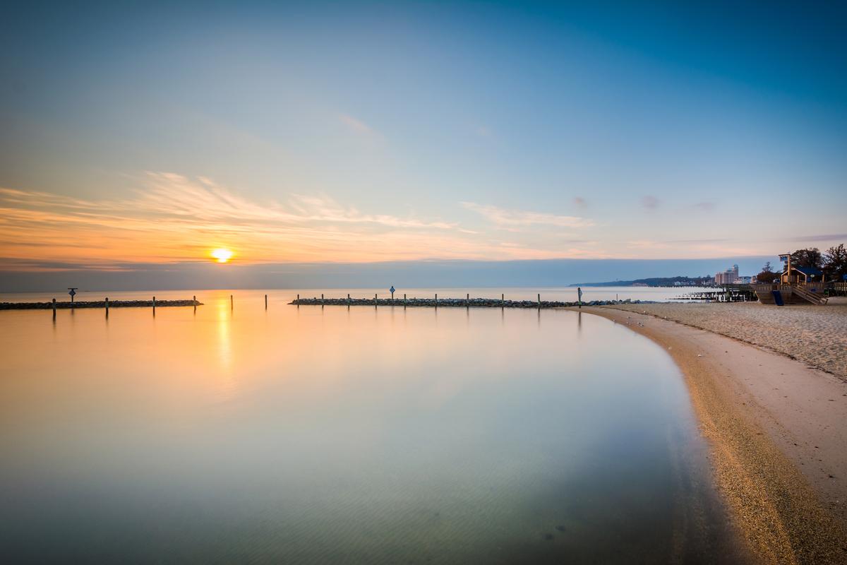 Chesapeake Bay at sunrise