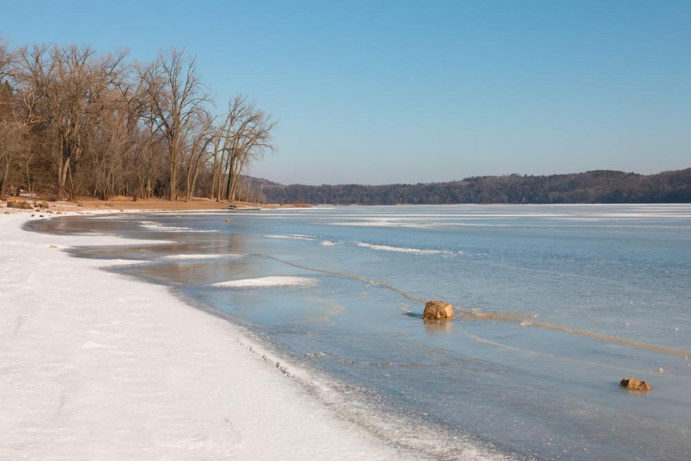Hike forested bluffs and admire breathtaking views along the St. Croix River.