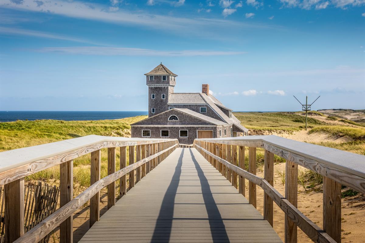 Life saving station building in Provincetown