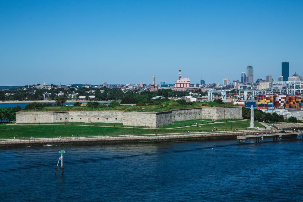 Walk the harbor loop and explore Fort Independence on a fun family outing.