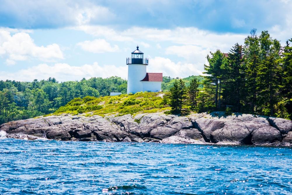 Sail the harbor or hike Mount Battie for sweeping fall views.