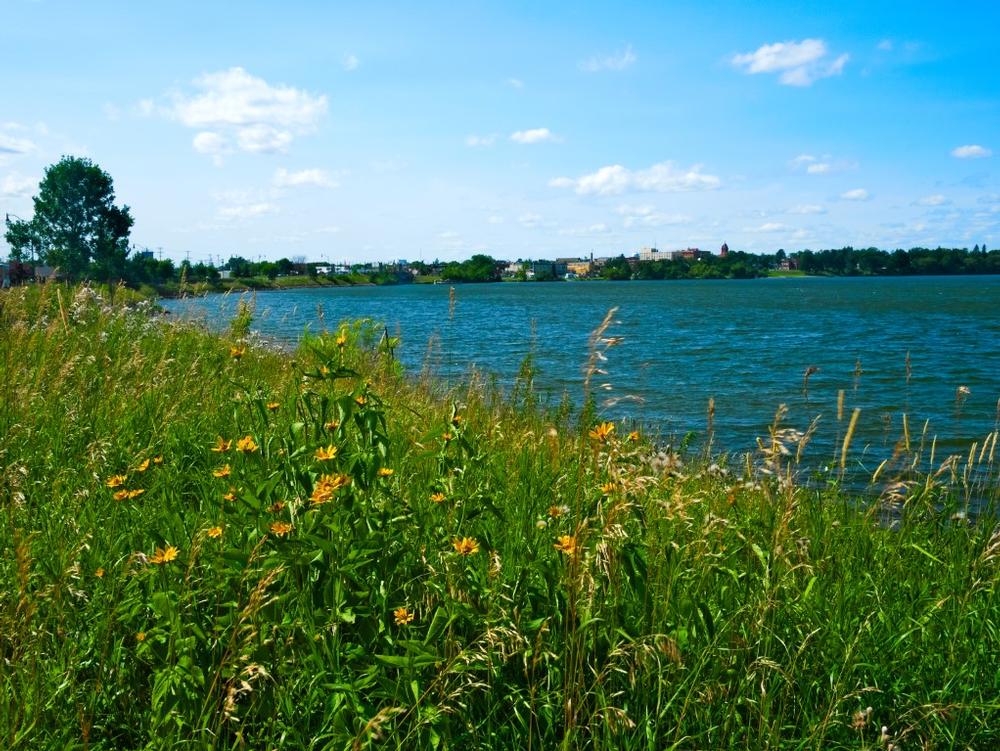 See the legendary Paul Bunyan statue and walk along peaceful lakefront trails.