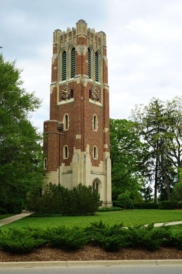 East Lansing - 1 hour and 15 minutes from Ann Arbor