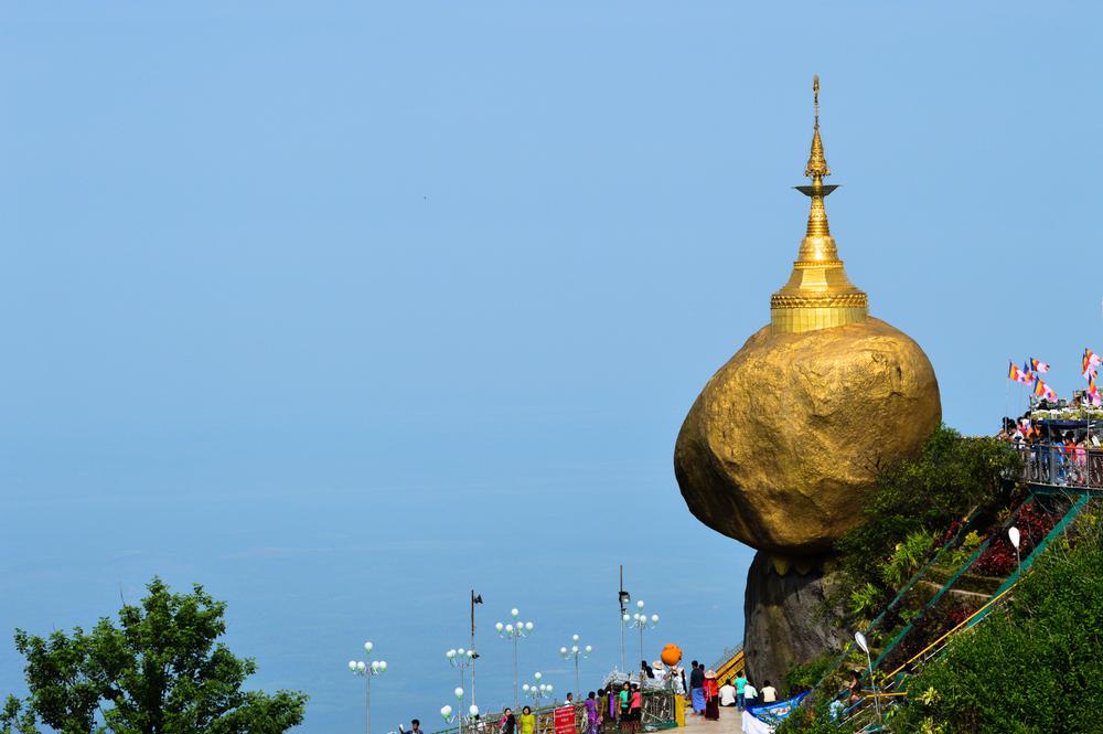 Marvel at the Gravity-Defying Golden Rock at Kyaiktiyo for a Spiritual Adventure