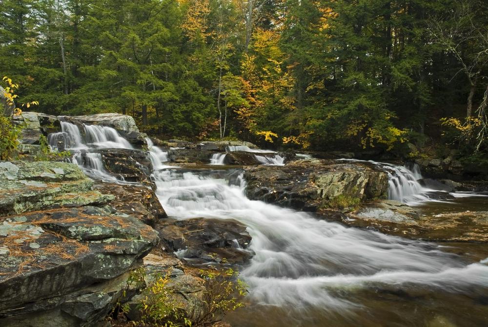 Visit covered bridges and explore scenic mountain trails perfect for a romantic getaway.