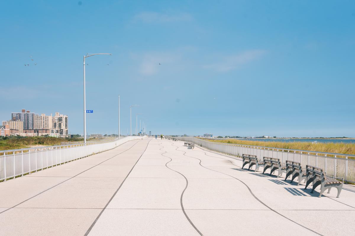 Rockaway Beach Boardwalk, in Queens