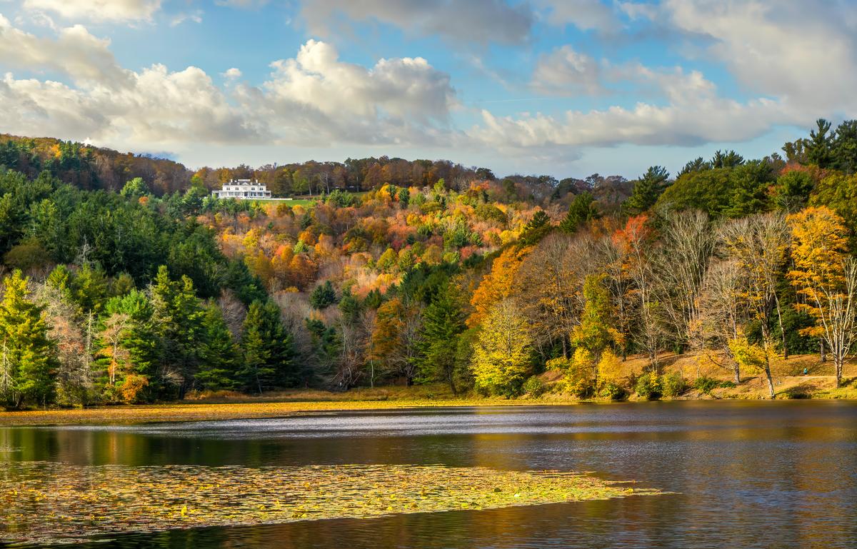 Rent a boat or fish calm waters, great for a relaxing family weekend trip.