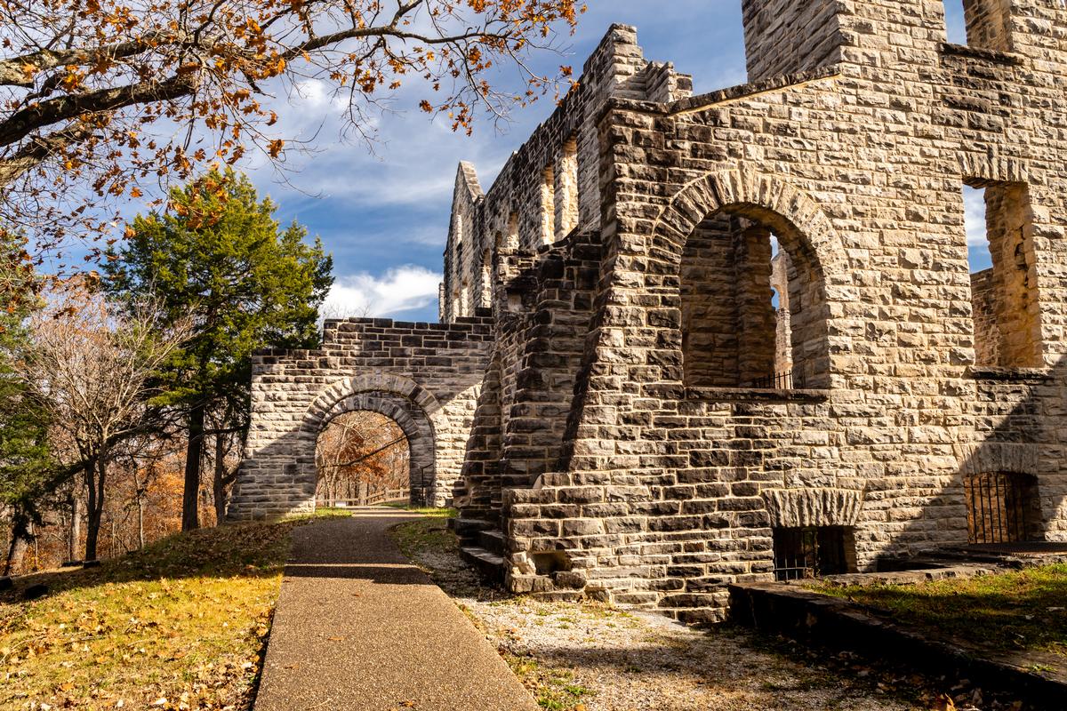I stood among the ruins and imagined what the view must have looked like back then