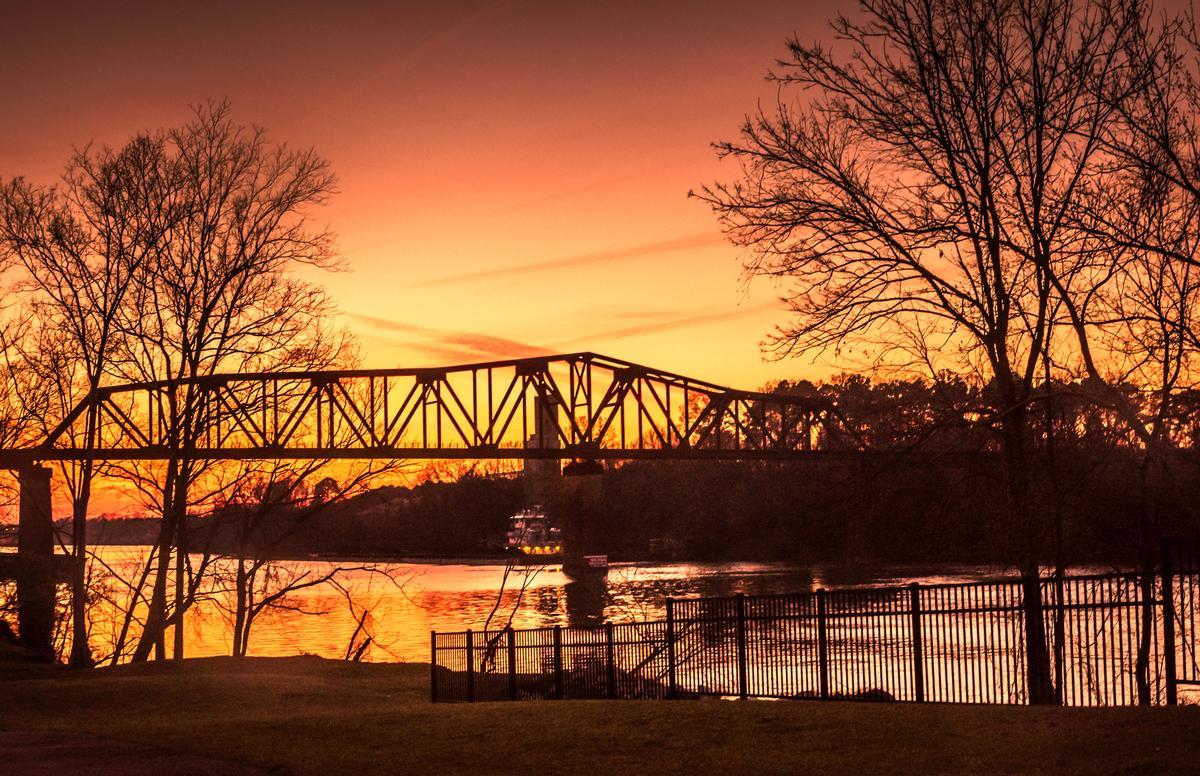 Admiring this Tuscaloosa, Alabama sunset