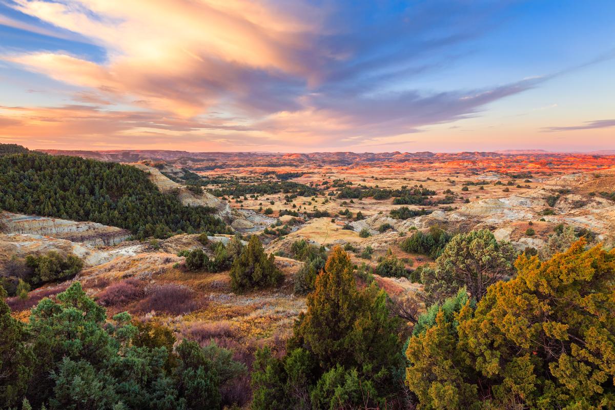 Take a tour of Theodore Roosevelt National Park