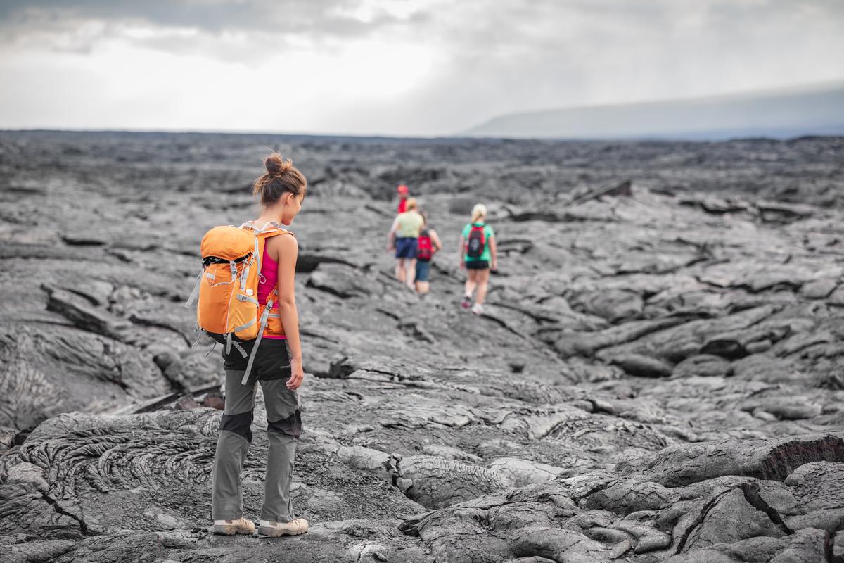 Walk along lava fields and look at active craters during your thrilling summer visit.