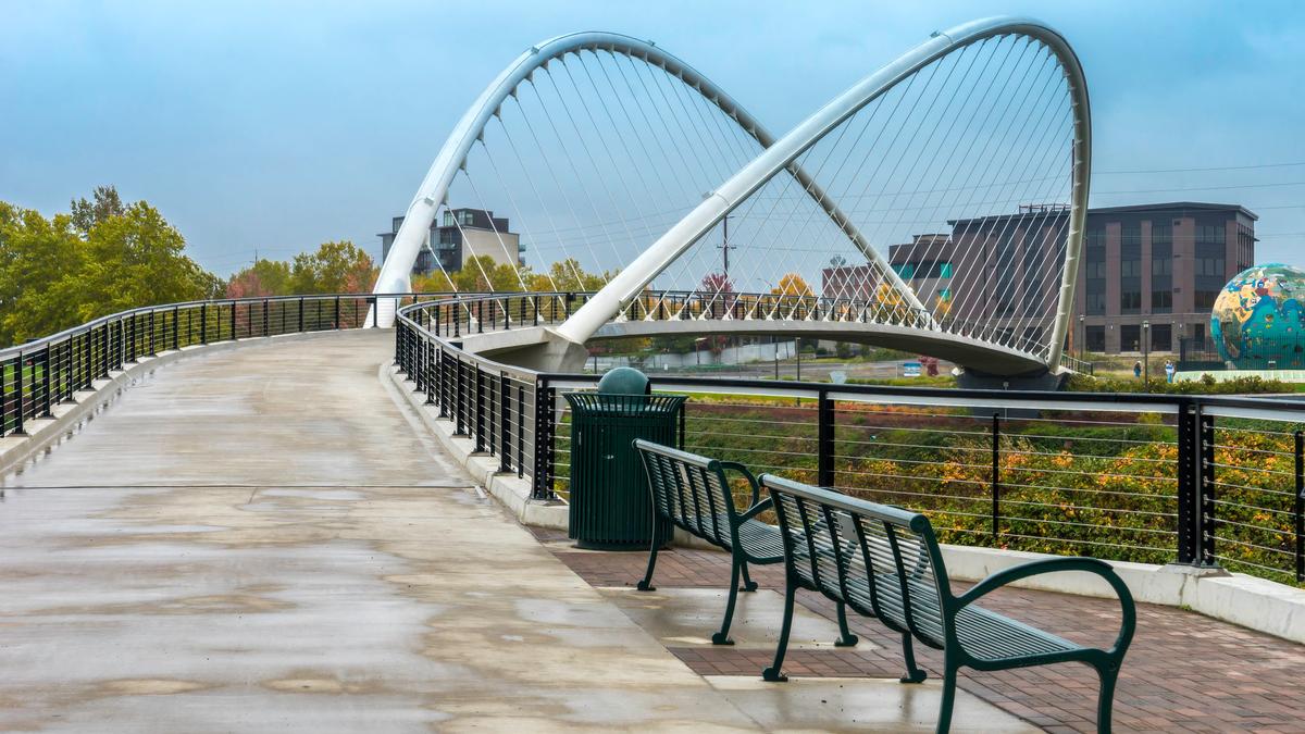 The Peter Courtney Minto-Brown Island State Park Bridge, Salem