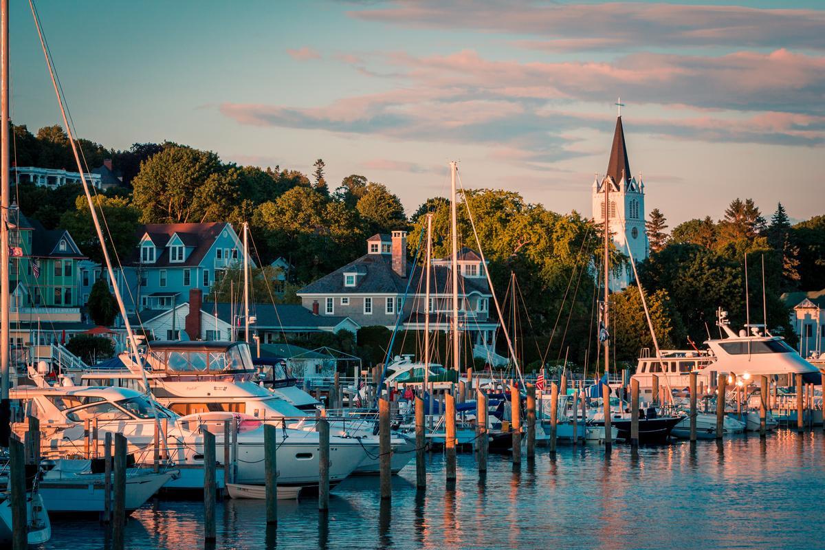 Explore car-free streets and admire Victorian charm and scenic views.
