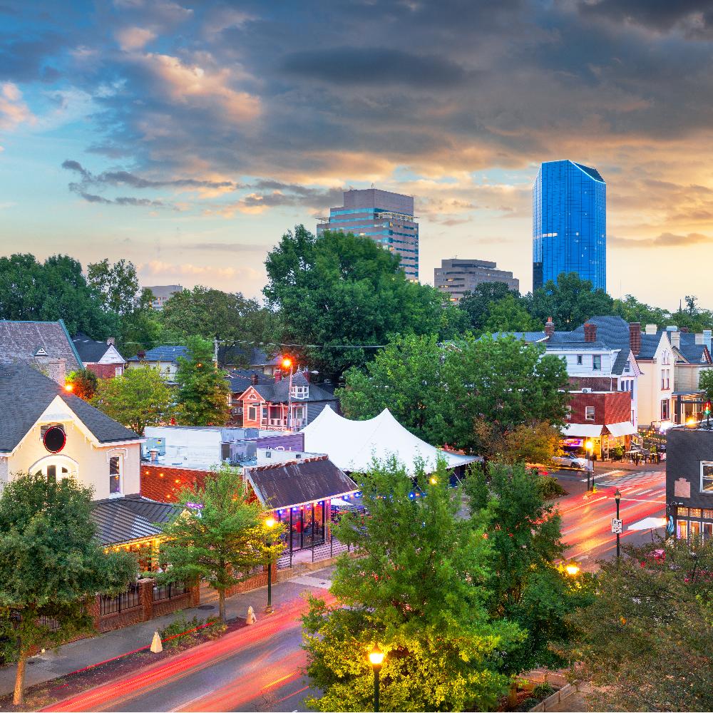 Skyline views of Lexington