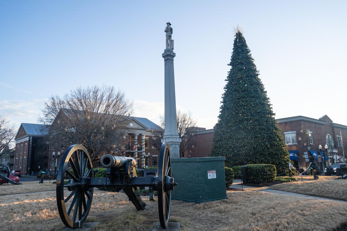 Franklin, Tennessee at Christmas