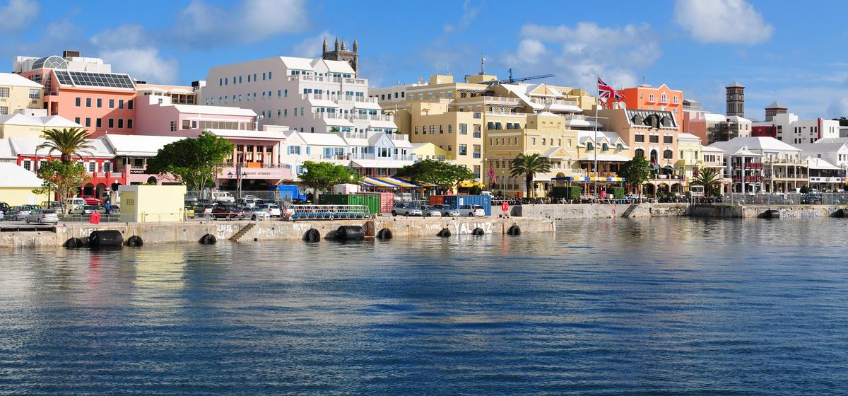 Hamilton Bermuda waterfront