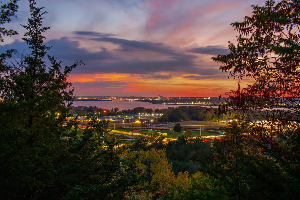 Peoria at sunset