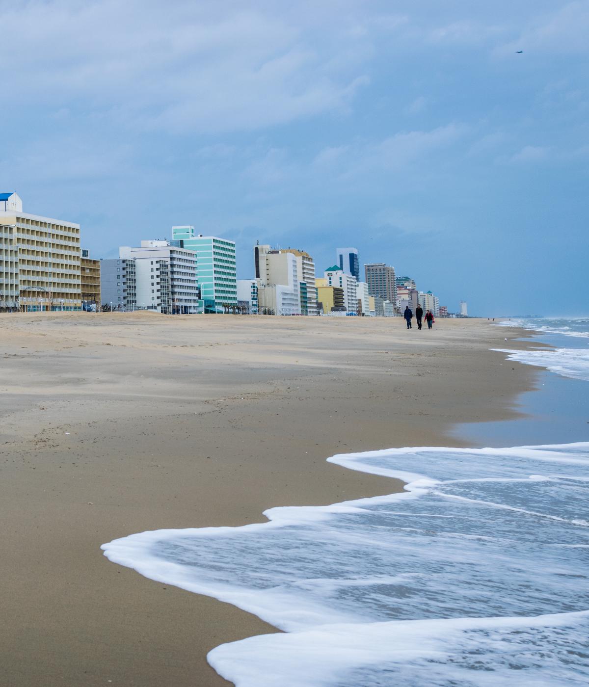 Even in late fall, Virginia Beach is just perfect for a stroll