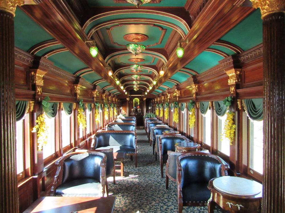 Ride a vintage train, admire scenic countryside views, and explore historic rail travel.