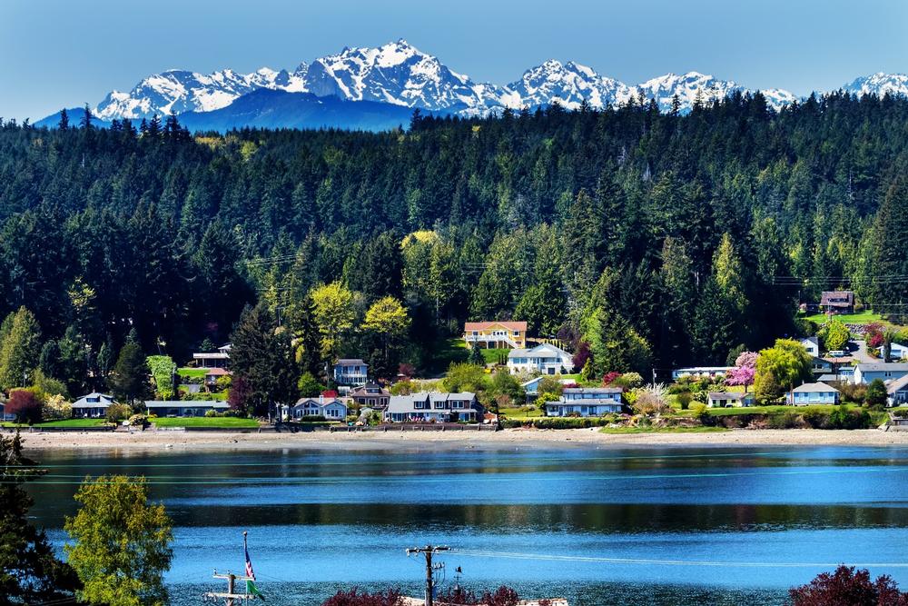 Take a a short ferry ride to Bainbridge Island