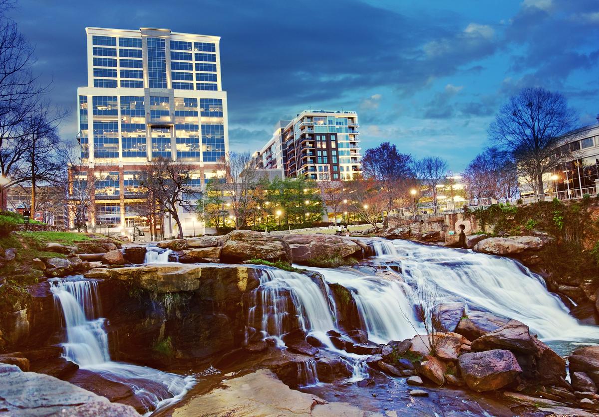 Falls Park, Greenville