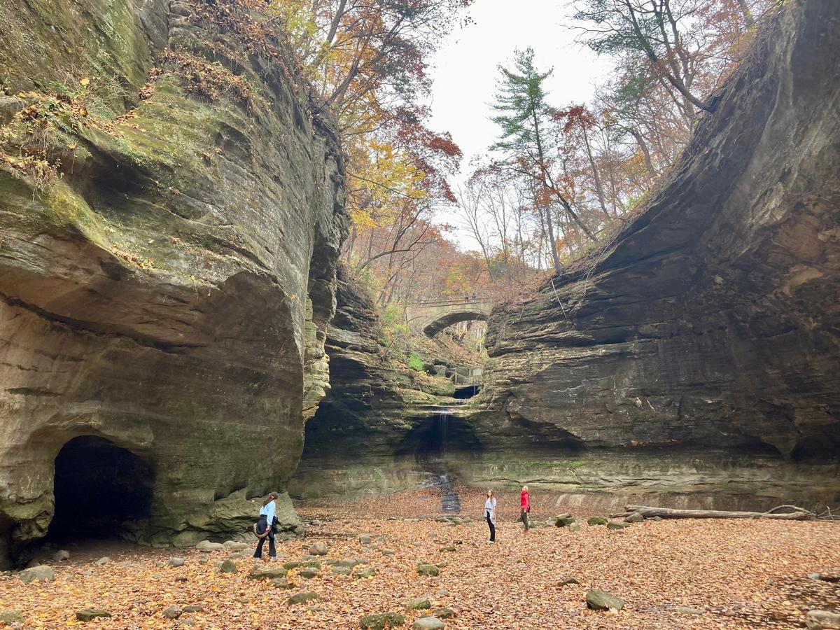 Awesome beauty of Matthiessen State Park