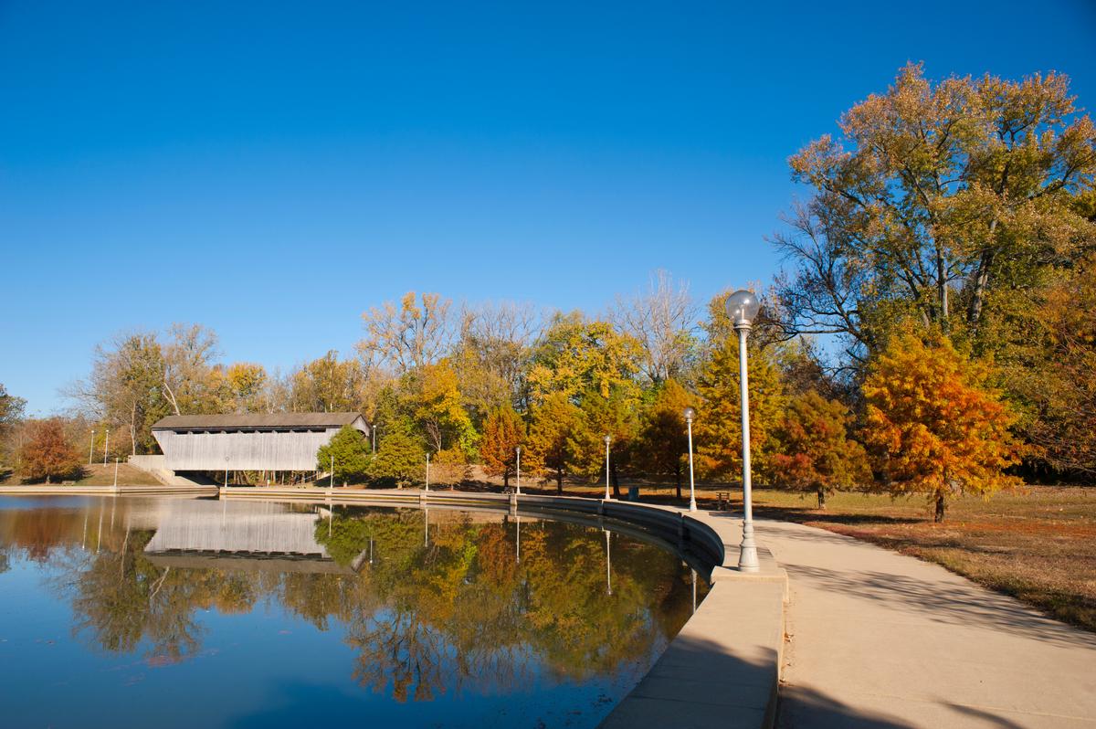 Brownsville Covered Bridge, Columbus Indiana