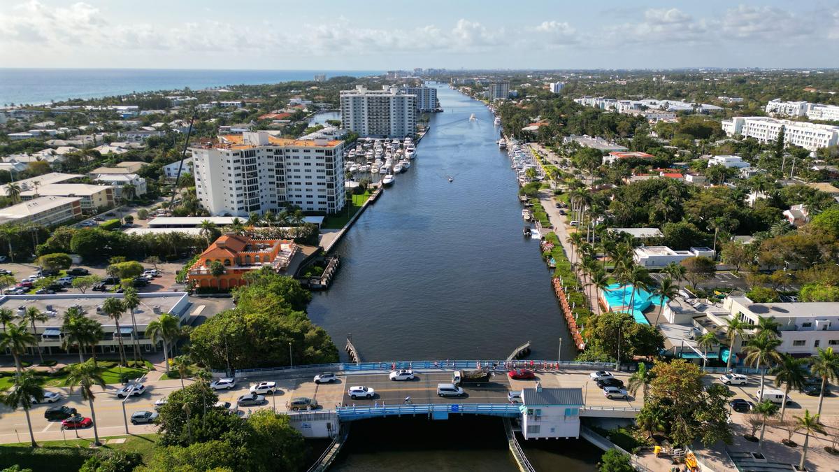 Delray Beach, Florida Intracoastal Waterway