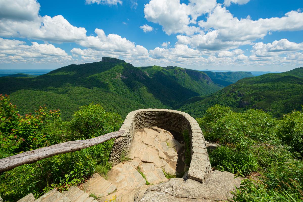 Wiseman's View Scenic Overlook at Linville Gorge