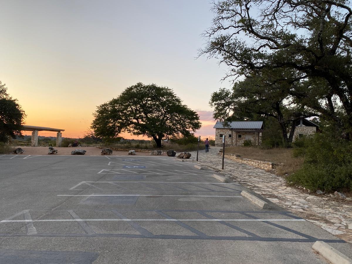 I snapped this sunset photo in a Texas park just north of Austin