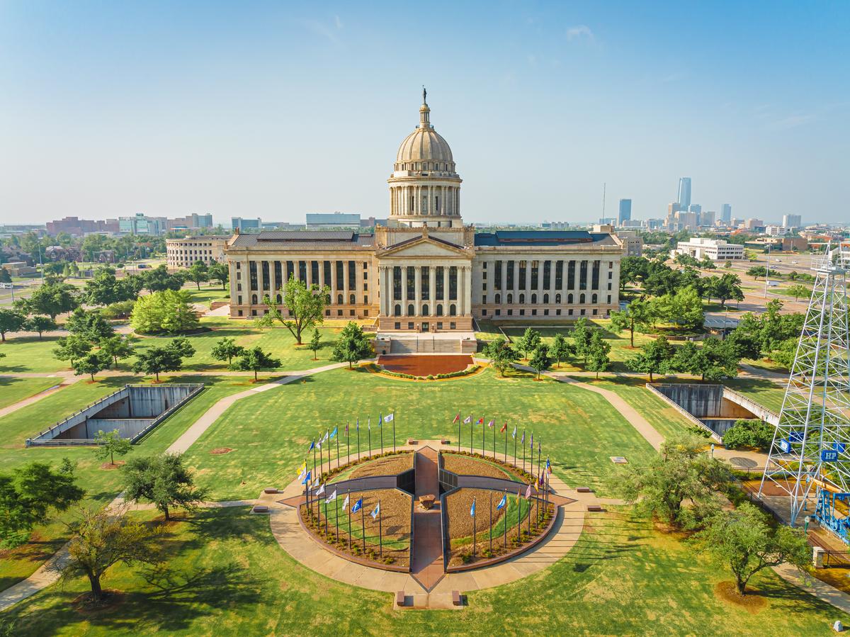 I found the Oklahoma City Capitol Building impressive
