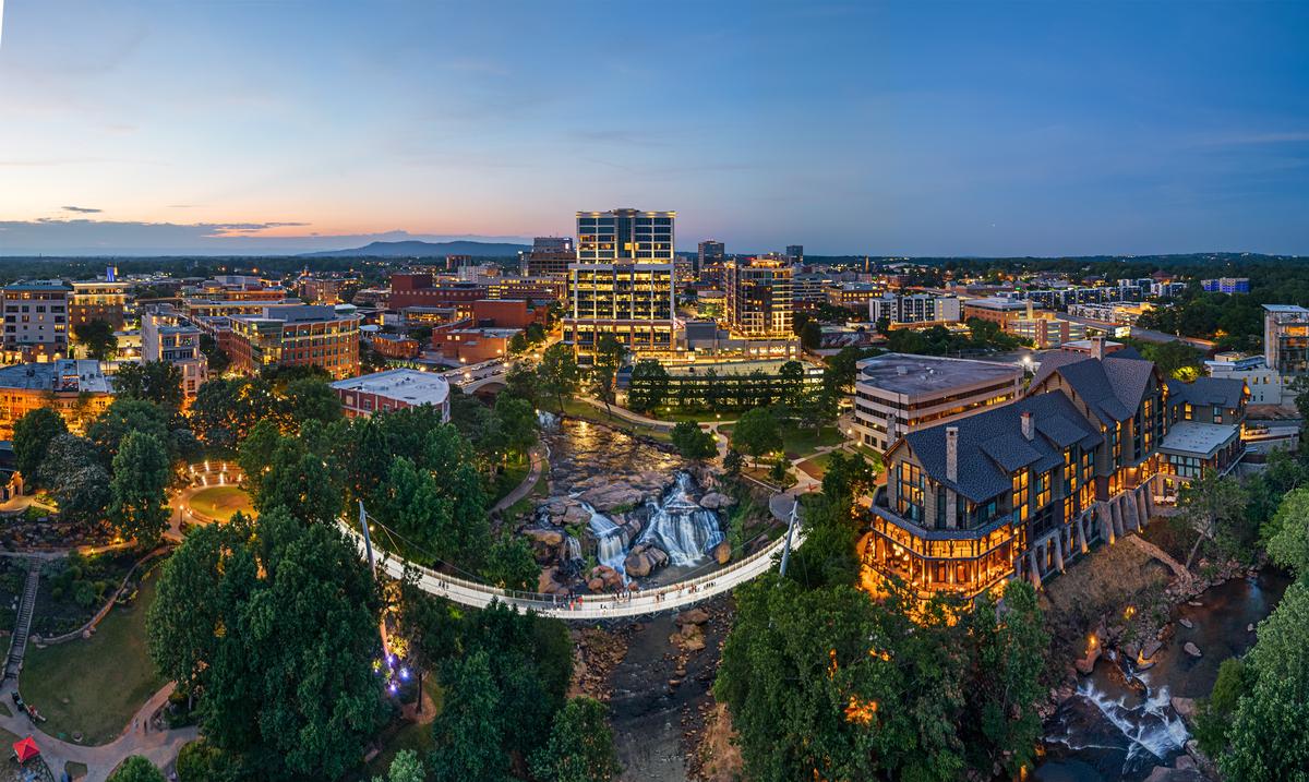 Greenville’s River Walks & Burger Brightness