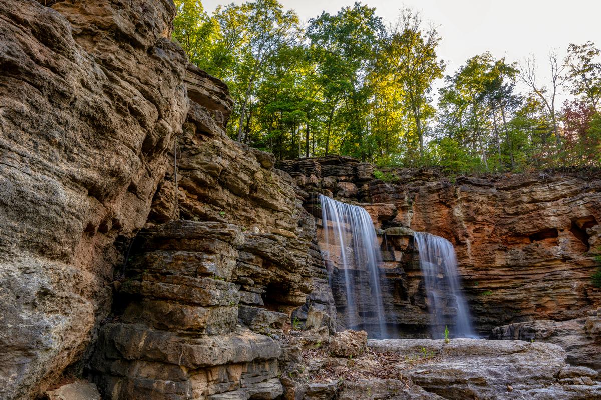 I make time to see the Waterfalls at Lost Canyon Cave Nature Trail